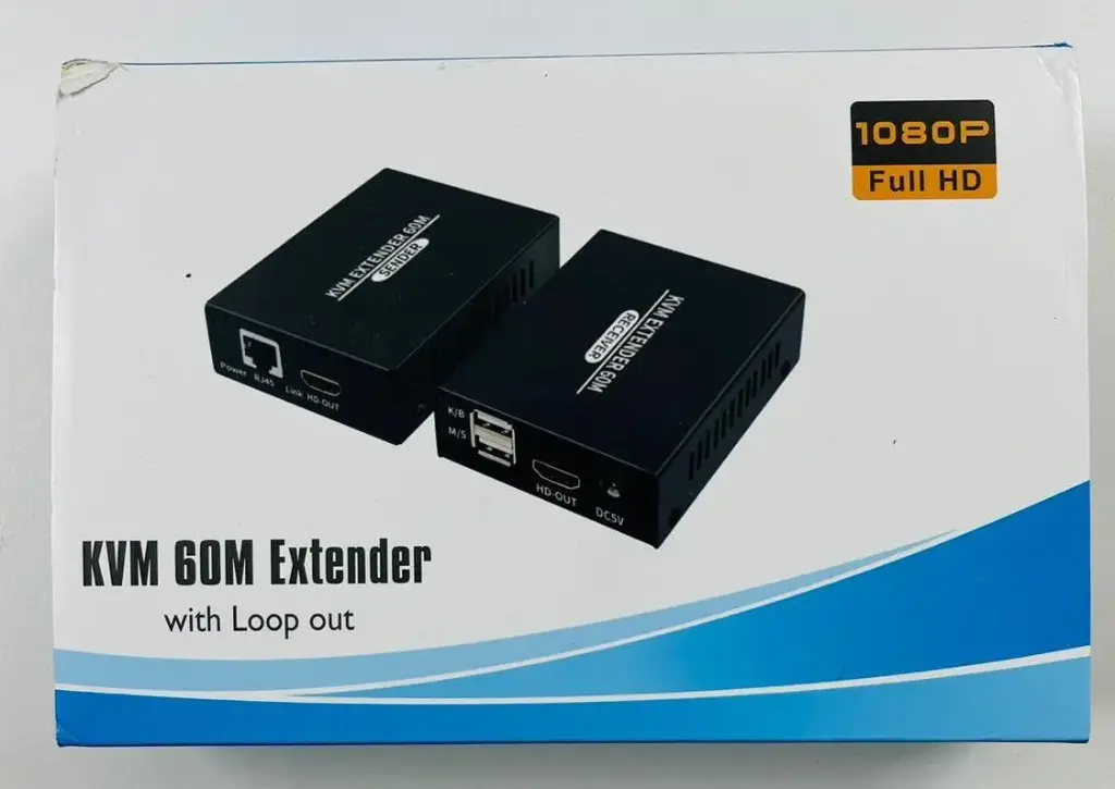 KVM 60M EXTENDER WITH LOOP OUT