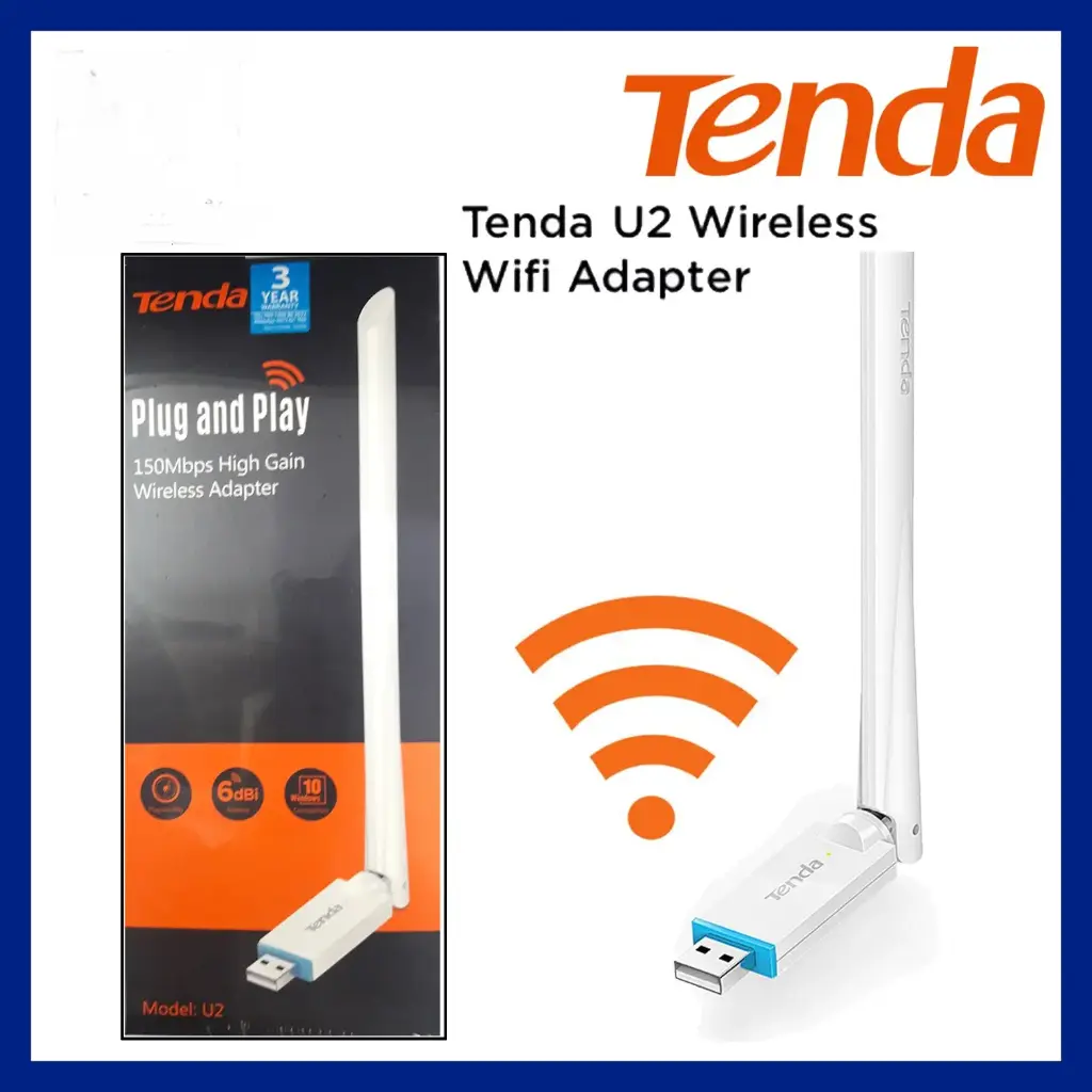 TENDA U2 | 150MBPS USB ADAPTER
