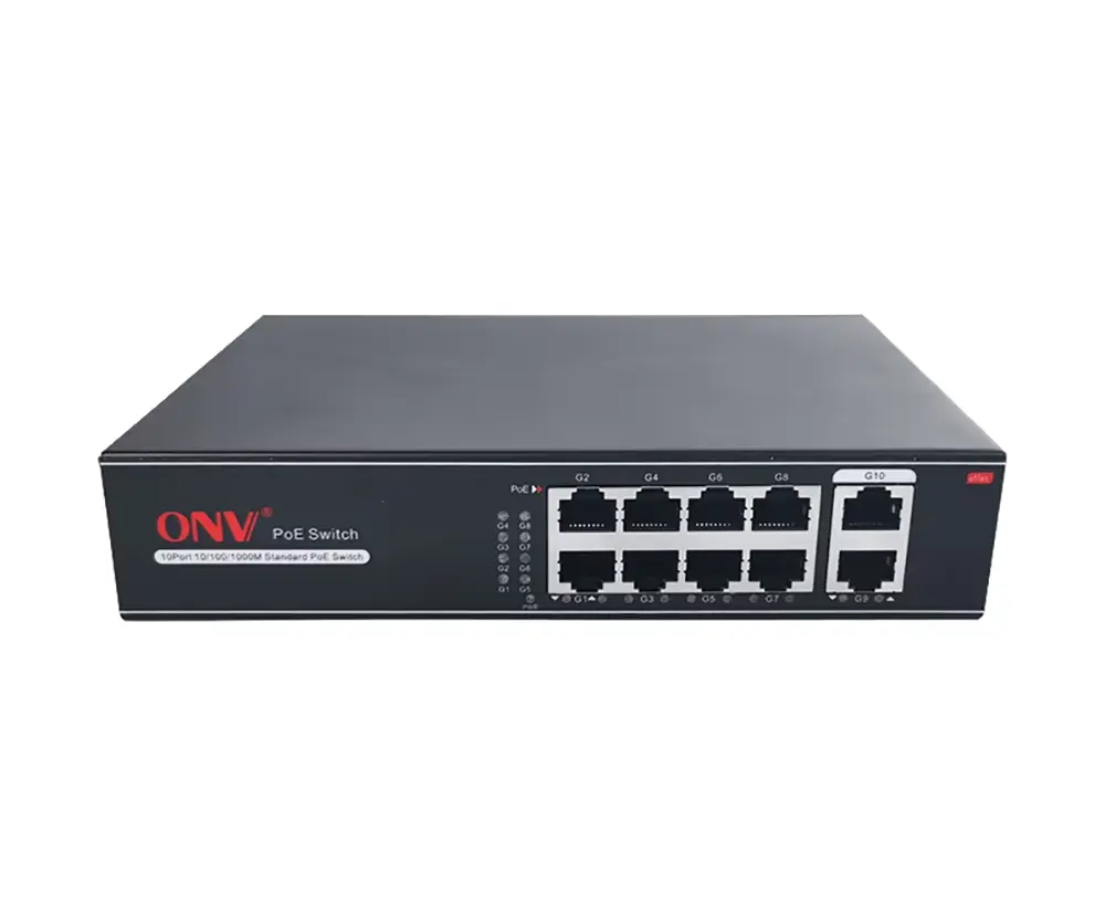 ONV H3108PS POE SWITCH 8 PORT FULL GIGA