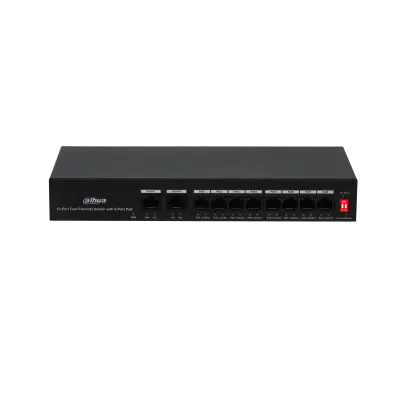 DAHUA PFS3010-8ET-65 | 8POE, 2UPLINK, POE SWITCH