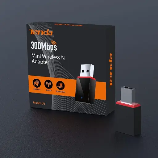 [TENDA] TENDA U3 | 300MBPS MINI USB ADAPTER